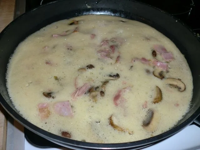 Rezept: Pils-Omelette Bild Nr. 7 Pils-Omelette - Rezept - Bild Nr. 7