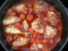Coq au Vin - die etwas andere - italienisch angehauchte - Variante - Rezept