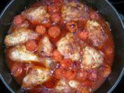 Coq au Vin - die etwas andere - italienisch angehauchte - Variante - Rezept