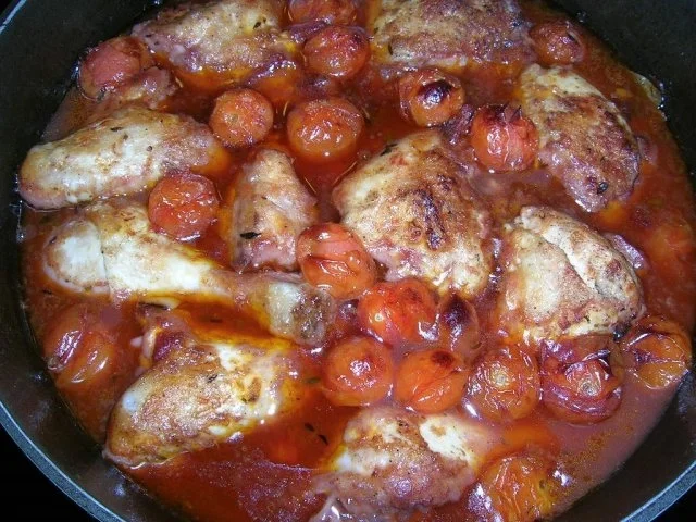 Coq au Vin - die etwas andere - italienisch angehauchte - Variante - Rezept - Bild Nr. 3