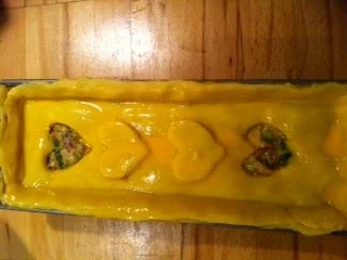 Pastete mit Bratwurstfüllung - Rezept