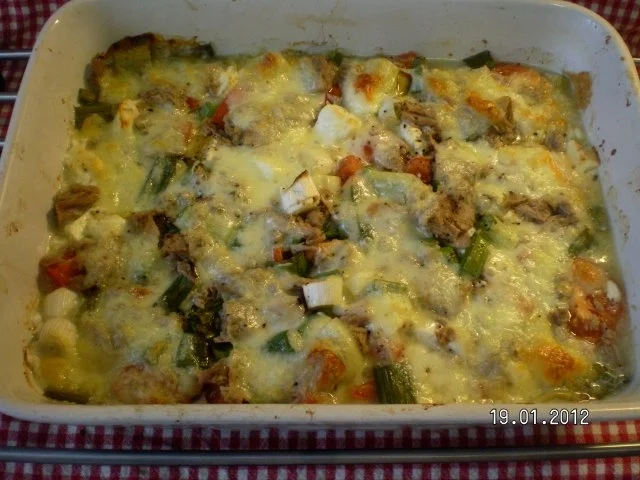 Rezept: Thunfisch-Auflauf Bild Nr. 3 Thunfisch-Auflauf - Rezept - Bild Nr. 3