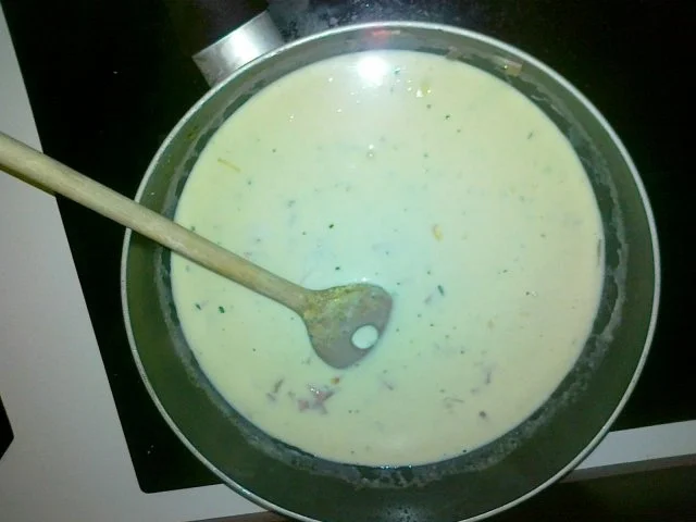 Meine Soße Carbonara ohne Ei. - Rezept - Bild Nr. 8