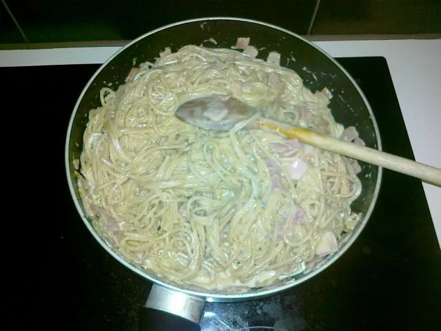 Meine Soße Carbonara ohne Ei. - Rezept - Bild Nr. 10