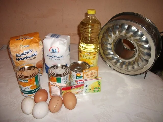 Rezept: Mandarinen Kuchen Bild Nr. 2 Mandarinen Kuchen - Rezept - Bild Nr. 2