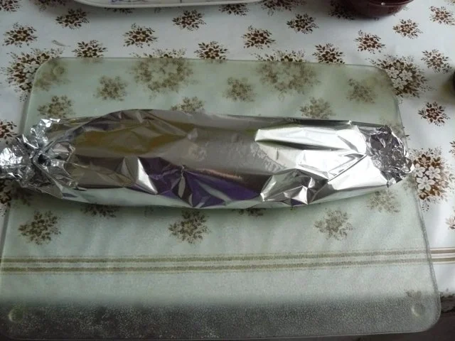 Rezept: Forelle mit Kräutern gefüllt in Folie gegart Bild Nr. 8 Forelle mit Kräutern gefüllt in Folie gegart - Rezept - Bild Nr. 8