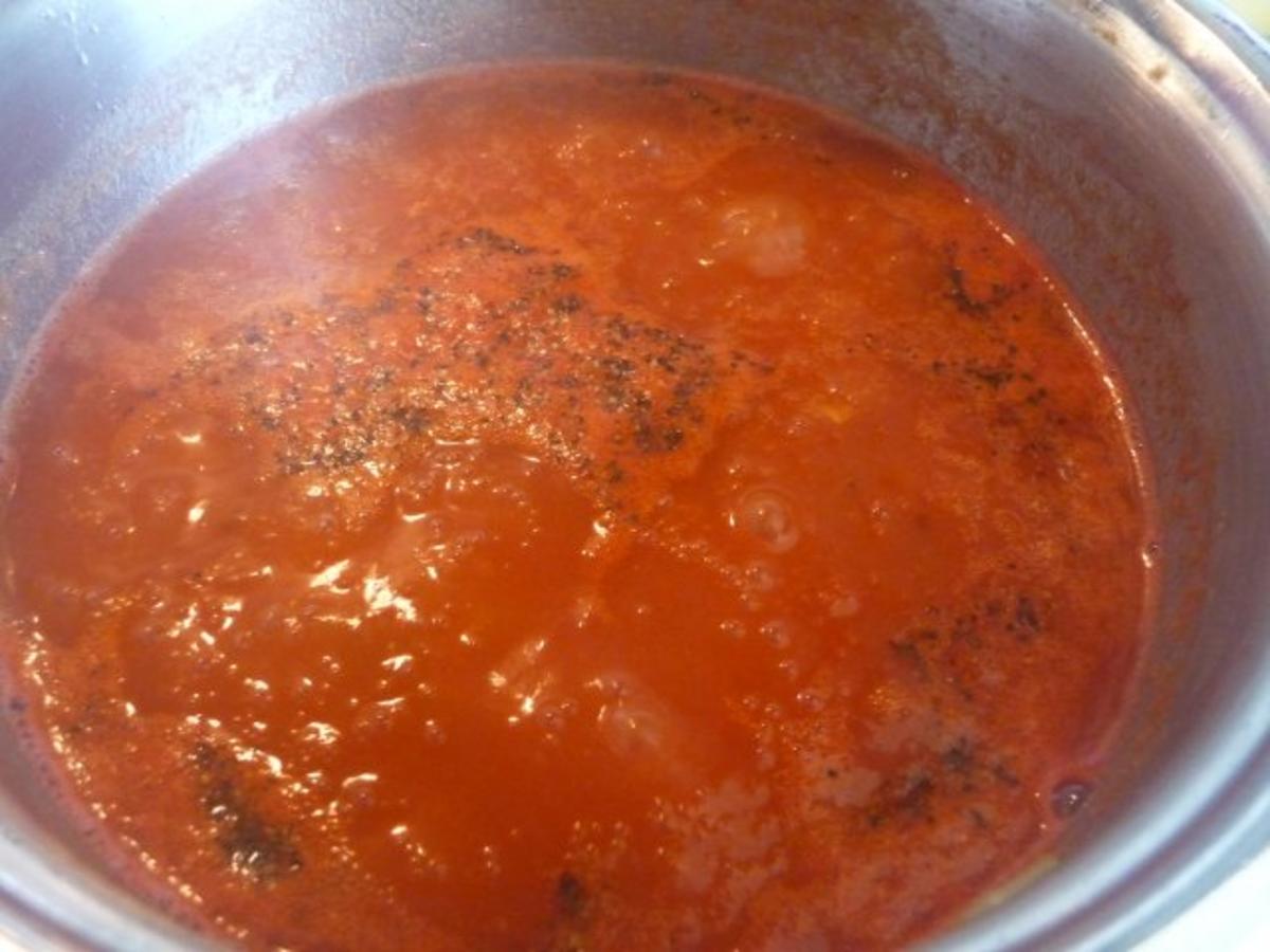 Pasta : Spaghetti mit Tomatensoße und Jagdwurst - Rezept - Bild Nr. 7