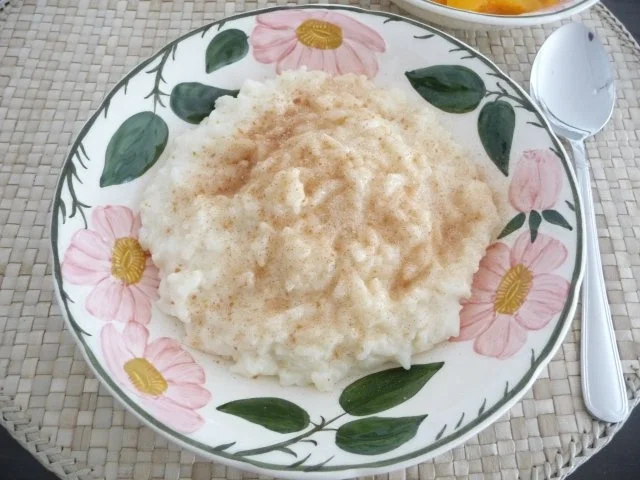 Süße Mahlzeiten : Milchreis mit Pfirsichen - Rezept - Bild Nr. 2