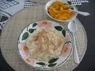 Süße Mahlzeiten : Milchreis mit Pfirsichen - Rezept