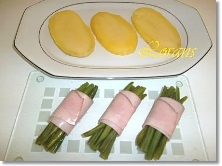 Rezept: Buschbohnen im Schinkenmantel Bild Nr. 9 Buschbohnen im Schinkenmantel - Rezept - Bild Nr. 9