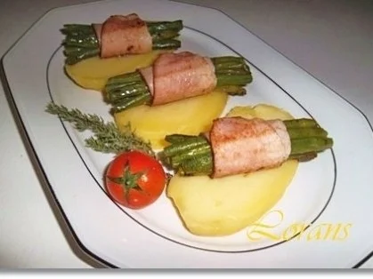 Rezept: Buschbohnen im Schinkenmantel Bild Nr. 12 Buschbohnen im Schinkenmantel - Rezept - Bild Nr. 12