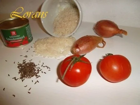 Ruzz  ahmar mit gebratenem Fisch - Rezept - Bild Nr. 2