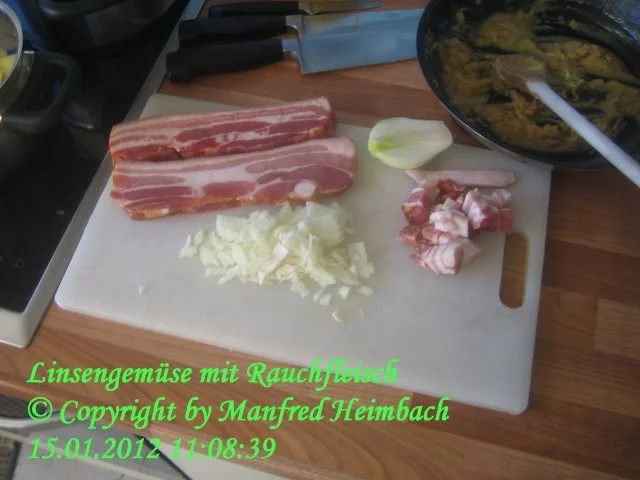 Gemüse – Manfred’s Linsengemüse mit Rauchfleisch - Rezept - Bild Nr. 5