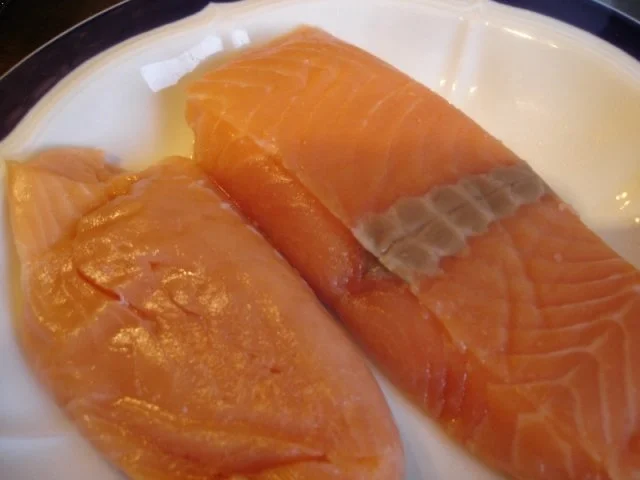 Rezept: Lachsfilet mit Dillsauce, grünen Bohnen und Kartoffeln Bild Nr. 11 Lachsfilet mit Dillsauce, grünen Bohnen und Kartoffeln - Rezept - Bild Nr. 11