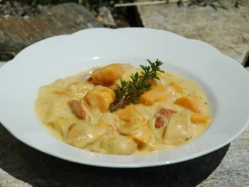 Kürbis-Puten-Ragout - Rezept
