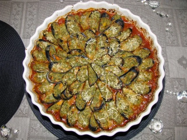 Fisch/Meeresfrüchte: Gefüllte Miesmuscheln - Rezept