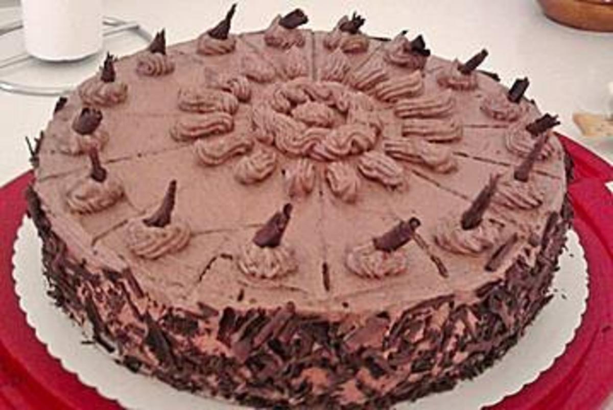 Bilder für Schoko buttercreme Torte Rezept