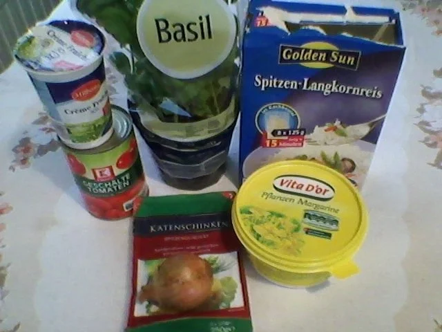 Tomatensuppe mir Reis und Basilikum - Rezept - Bild Nr. 2