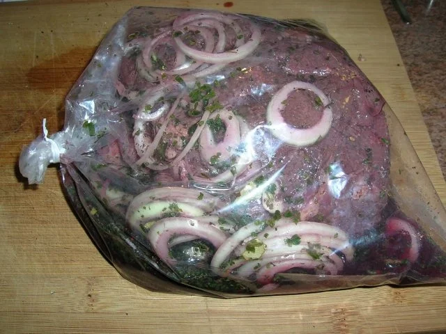 Boeuf á la mode - ein wenig aufwendig, aber das Ergebnis ist einfach nur lecker - Rezept - Bild Nr. 7