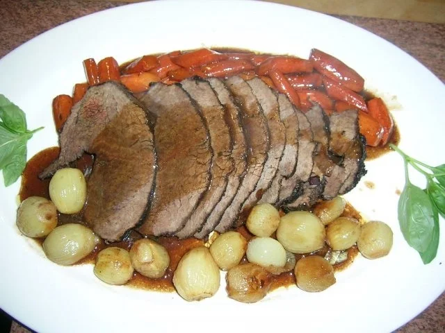 Boeuf á la mode - ein wenig aufwendig, aber das Ergebnis ist einfach nur lecker - Rezept - Bild Nr. 15