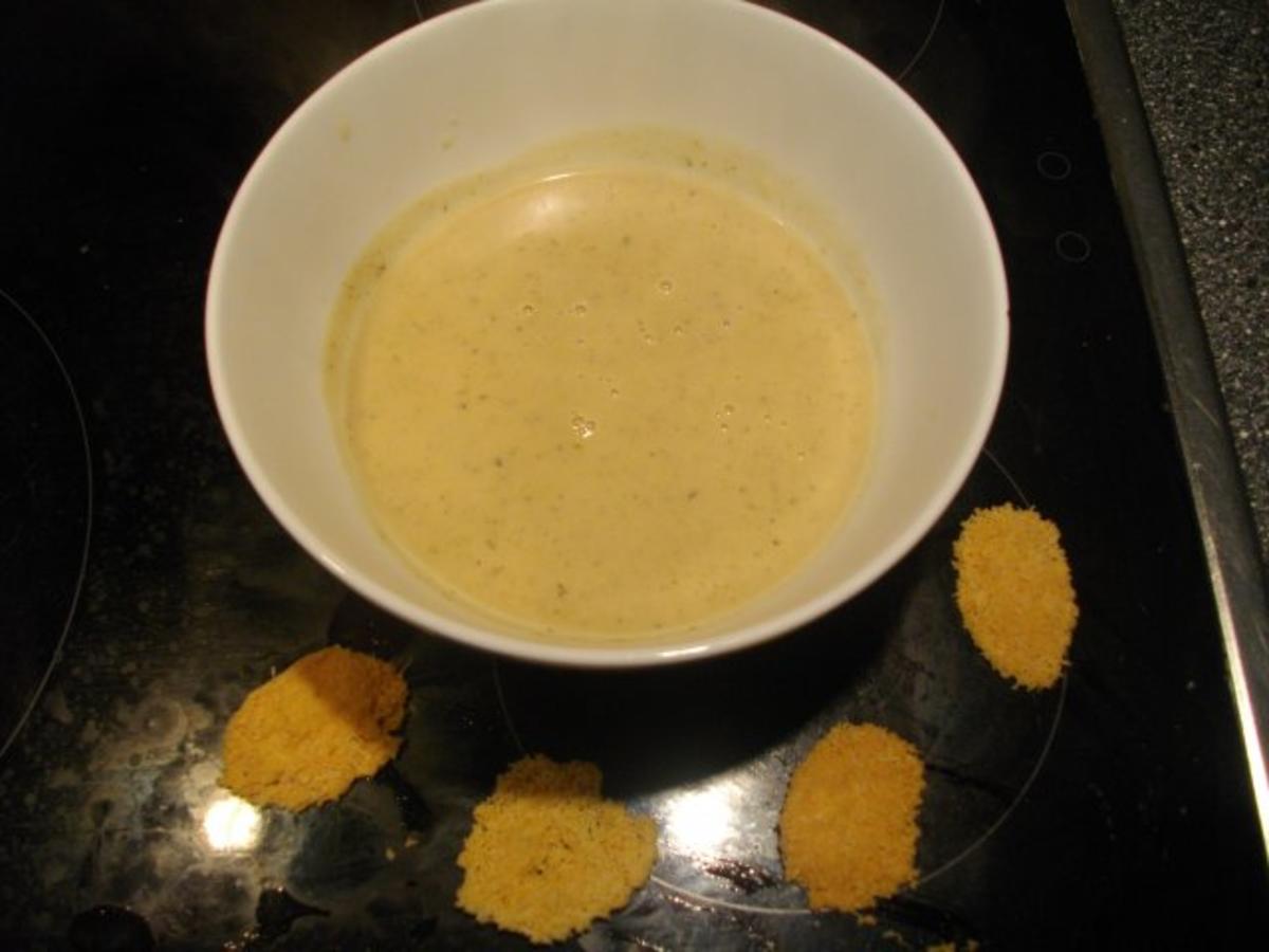Maronensuppe mit Parmesantaln - Rezept