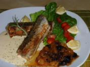 Gebratene Hornhechte....... - Rezept