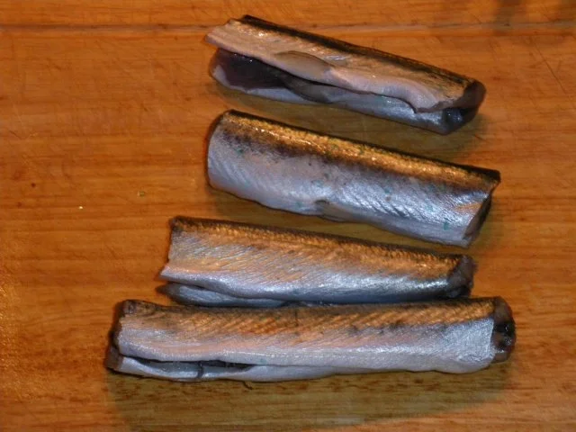 Rezept: Gebratene Hornhechte....... Bild Nr. 2 Gebratene Hornhechte....... - Rezept - Bild Nr. 2