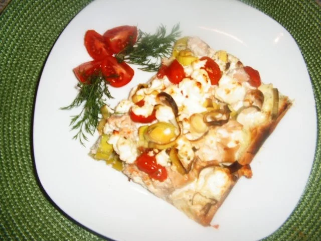 Rezept: Lachspizza Lachspizza - Rezept