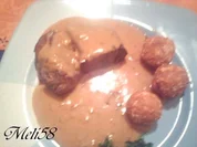 Geflügel/ Wild: Hirschsteaks mit Birnensoße - Rezept