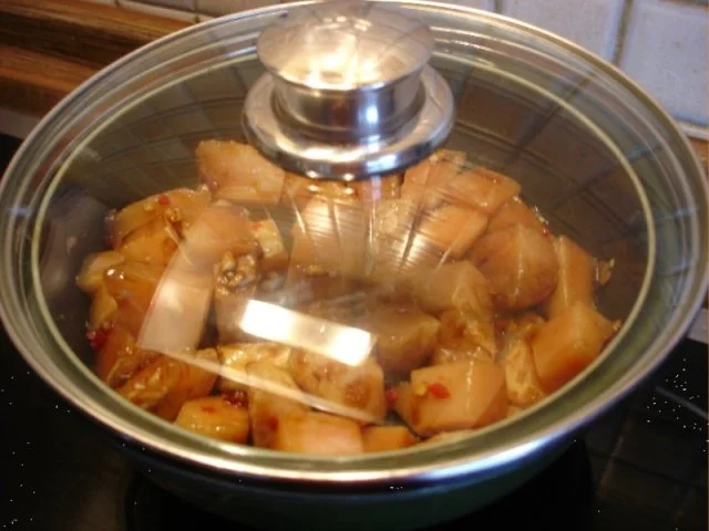 Ausgebackene Hähnchennuggets mit Gemüsenudeln - Rezept - Bild Nr. 8