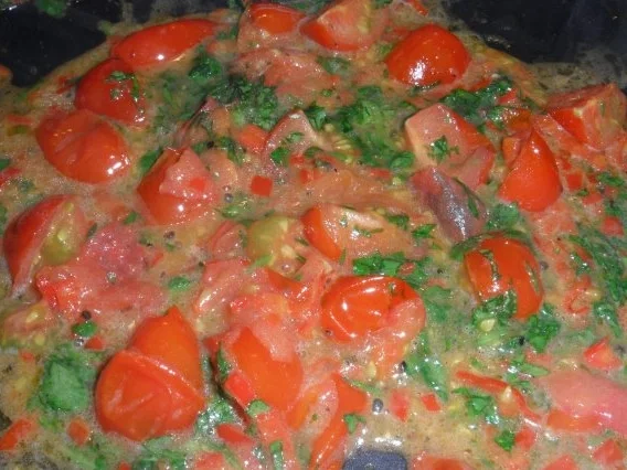 Rezept: Pasta arrabiata in Trüffelbutter Bild Nr. 4 Pasta arrabiata in Trüffelbutter - Rezept - Bild Nr. 4