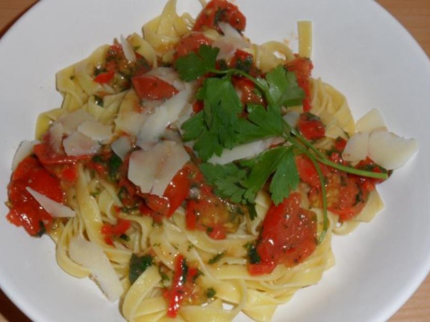 Pasta arrabiata in Trüffelbutter einfach von Paprilotte