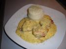Putenmedallions mit Kräutersahne - Rezept