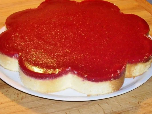 Rezept: Käsekuchen mit Kirschspiegel Bild Nr. 4 Käsekuchen mit Kirschspiegel - Rezept - Bild Nr. 4