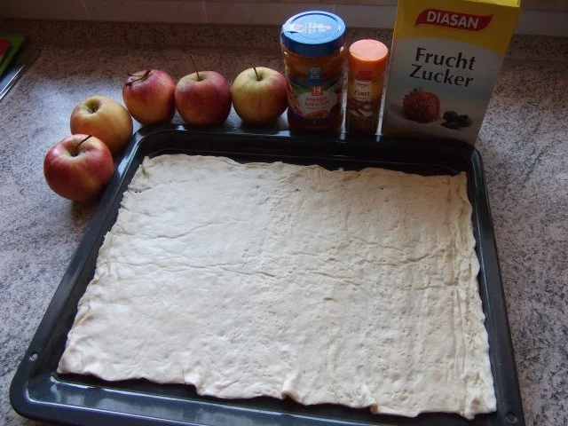 Rezept: Apfeldatschi Dieter´s Art Bild Nr. 2 Apfeldatschi Dieter´s Art - Rezept - Bild Nr. 2