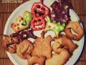 Halloween : Grusel ~ Kekse - Rezept