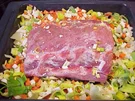 Schweinebraten mit Senfkruste - Rezept