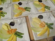 Indisches Dinner - Exotische Früchte mit Mangozimtjoghurtcreme - Rezept