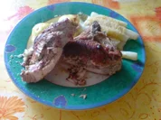 Gefüllte Schweinekoteletts - Rezept