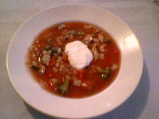 Soljanka mit Fisch - Rezept