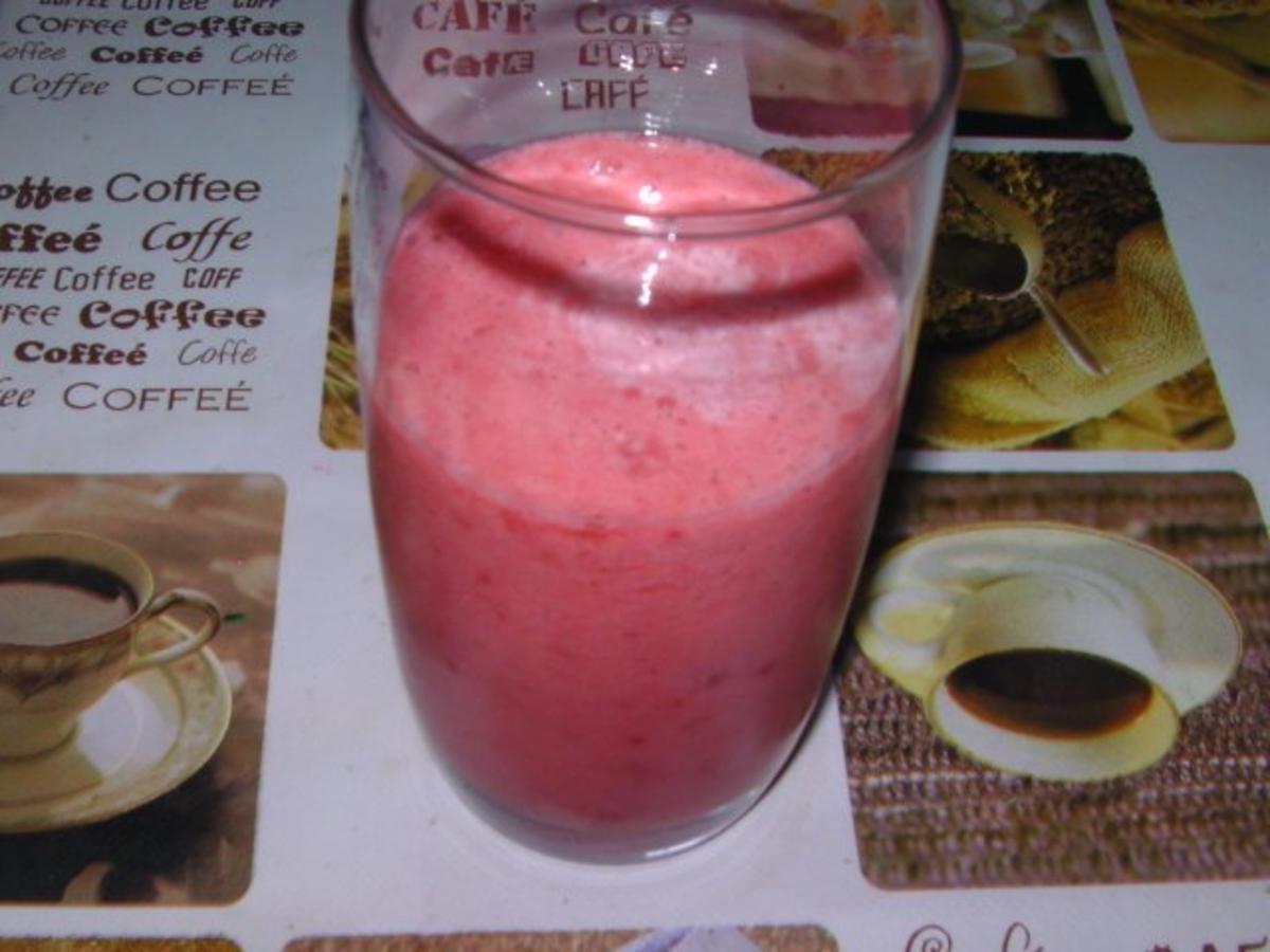 Bilder für Smoothie....Ananas-Himbeer - Rezept