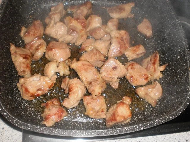 Ofensuppe mit Feta und Schweinefleisch - Rezept - Bild Nr. 7