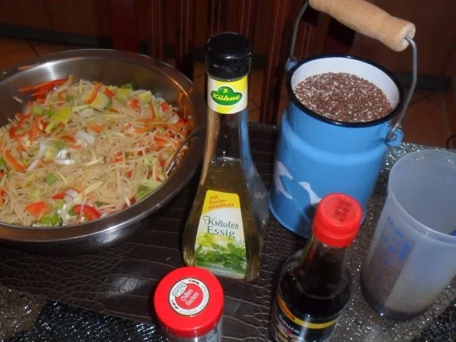 bunter spaghettisalat - Rezept - Bild Nr. 2