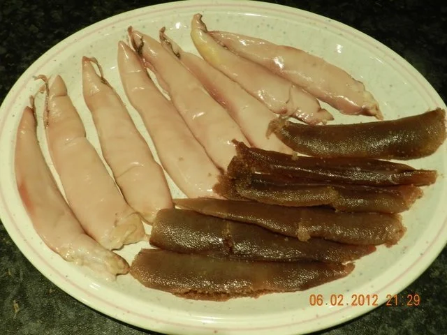 Rezept: Heringsstipp nach alter Art mit der "Milch" vom männlichen Hering dem sog. Milchner Bild Nr. 2 Heringsstipp nach alter Art mit der "Milch" vom männlichen Hering dem sog. Milchner - Rezept - Bild Nr. 2