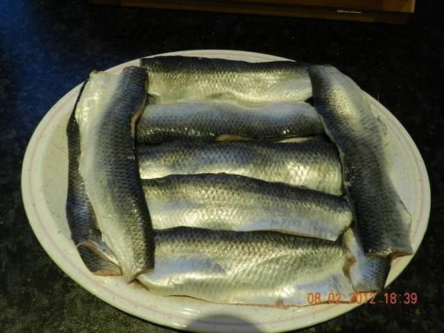 Rezept: Heringsstipp nach alter Art mit der "Milch" vom männlichen Hering dem sog. Milchner Heringsstipp nach alter Art mit der "Milch" vom männlichen Hering dem sog. Milchner - Rezept