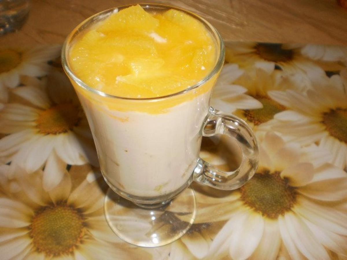 Orangendessert mit Joghurt 10% Fett und Honig - Rezept mit Bild ...