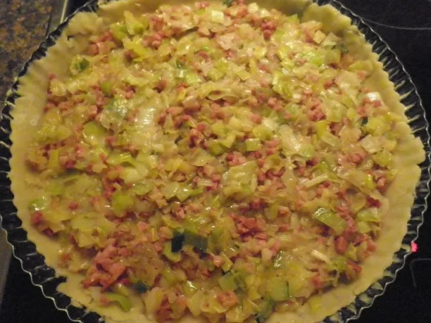 Lauchtarte - Rezept - Bild Nr. 8