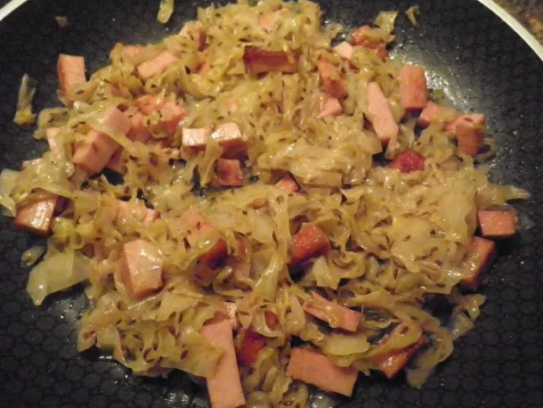 Leberkäse - Spitzkohlpfanne ... - Rezept - Bild Nr. 5