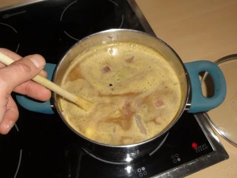 Hirschgulasch mit Apfel-Rotkraut - Rezept - Bild Nr. 5