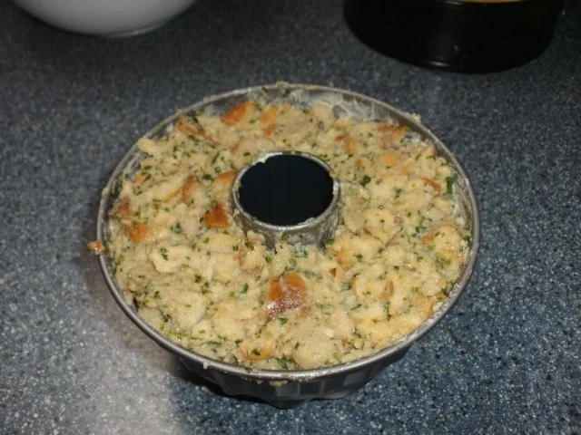 Rezept: Beilage: Semmelauflauf Bild Nr. 3 Beilage: Semmelauflauf - Rezept - Bild Nr. 3